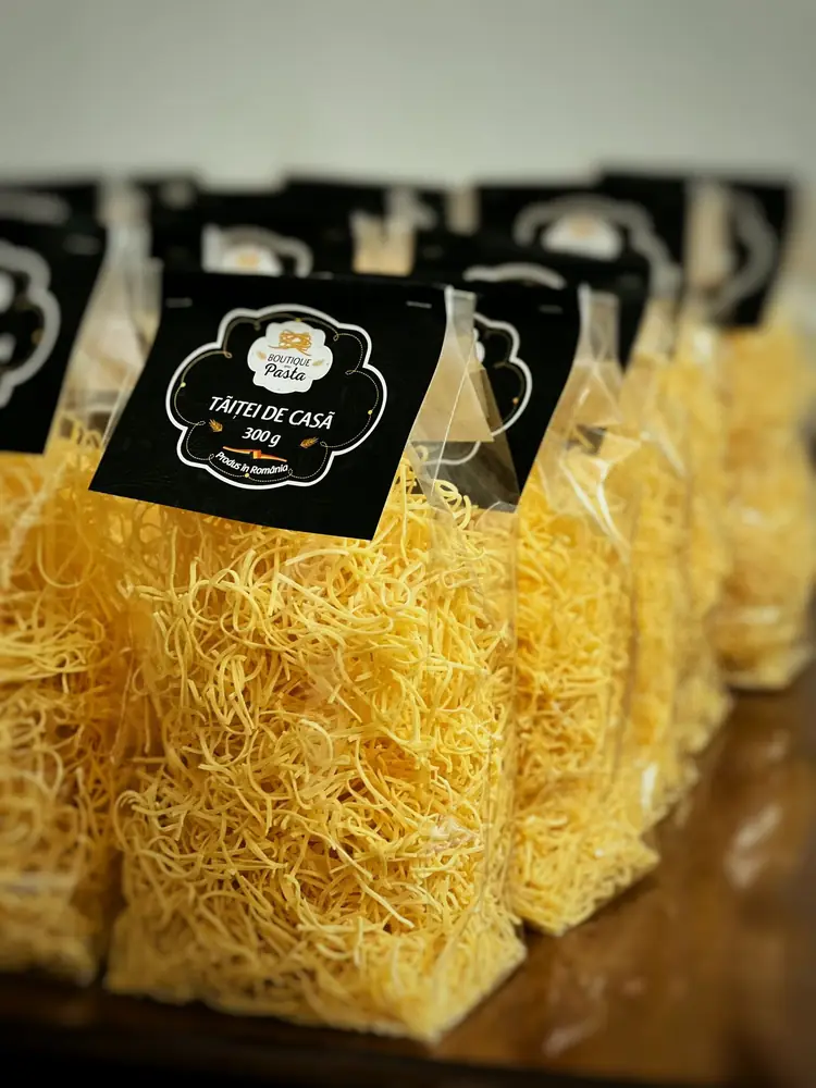 Pungi de paste uscate Boutique della Pasta pe raft